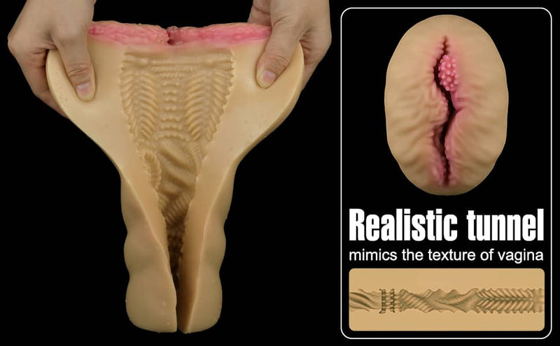 The flesh aliens pie male masturbators interior features delicate textures