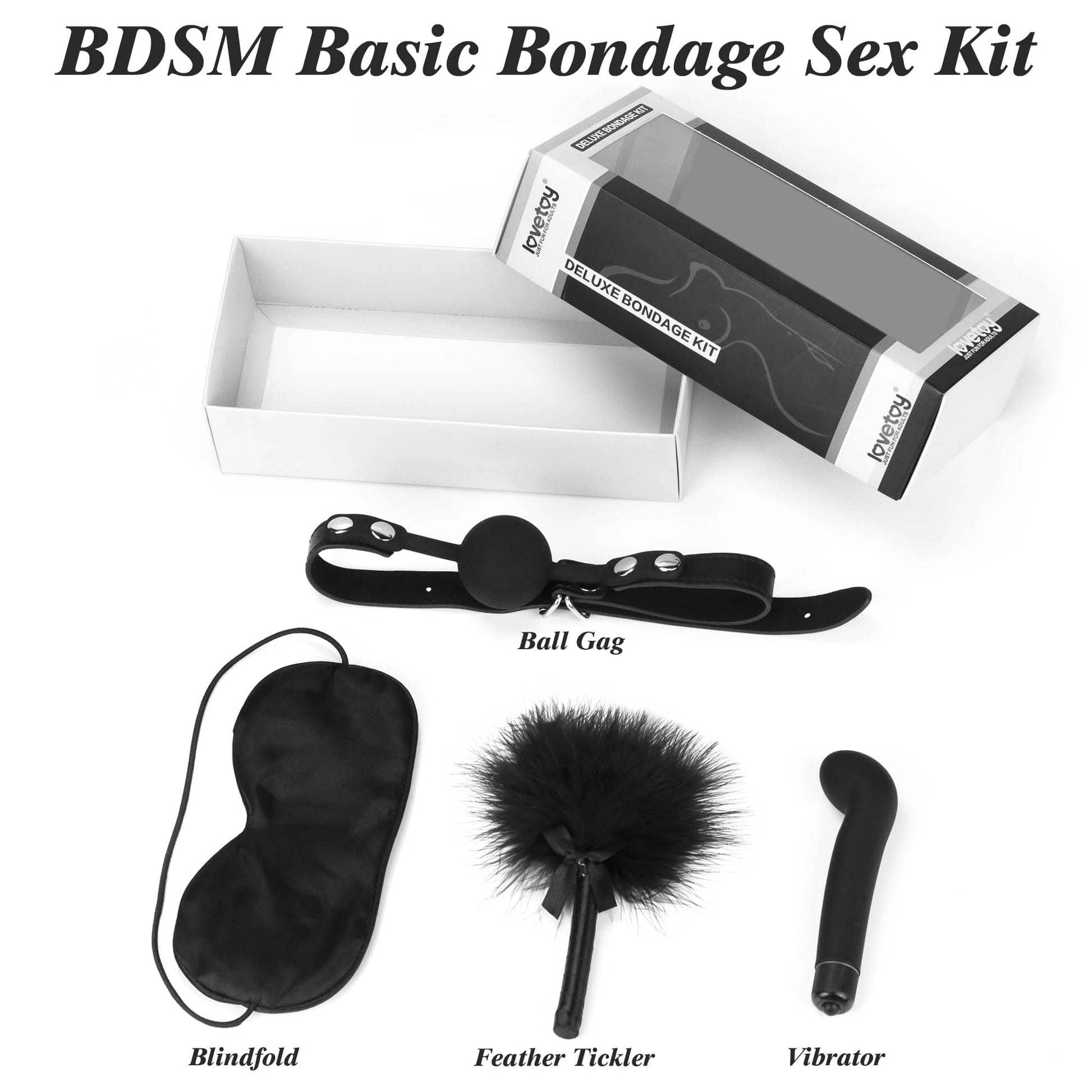 What is involved in the bdsm bondage sets