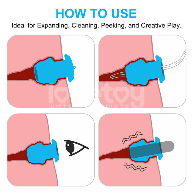 Bulge Peeper Silicone Anal Plug