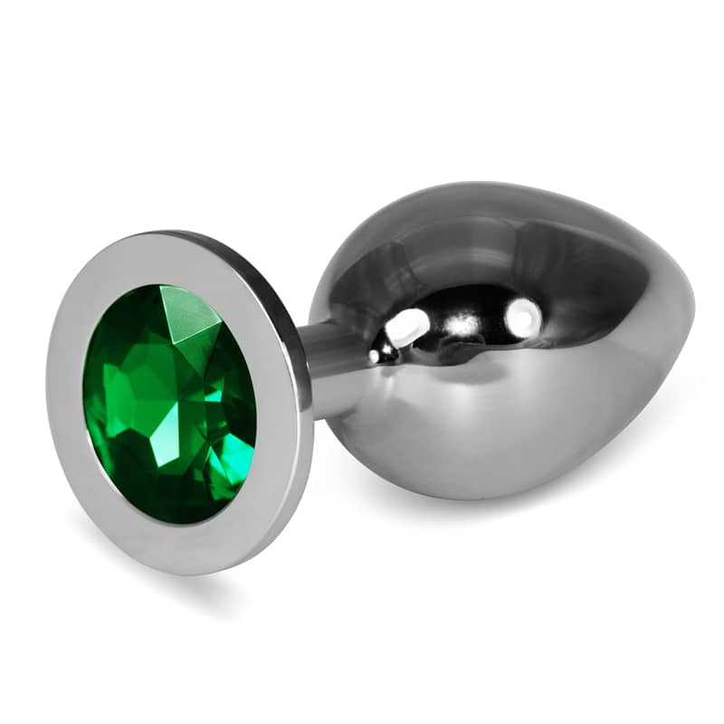 The green classic anal butt plug trainer