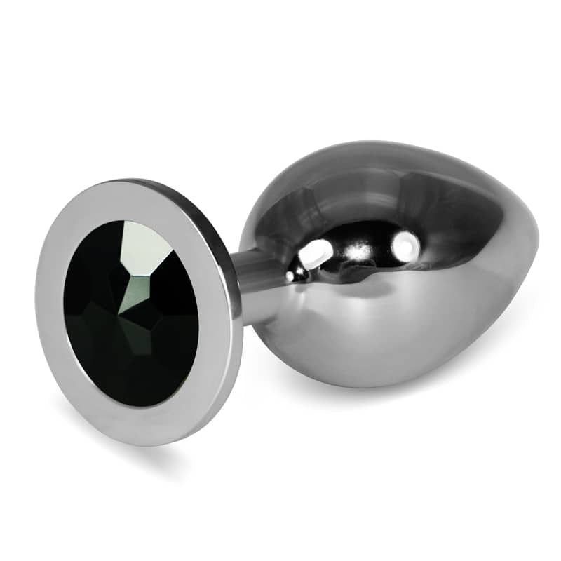The black classic anal butt plug trainer