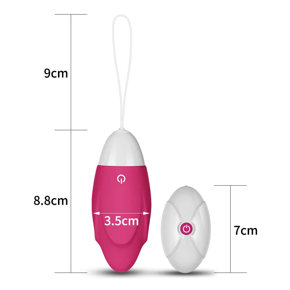 The size of the clitoral vibrator remote control egg
