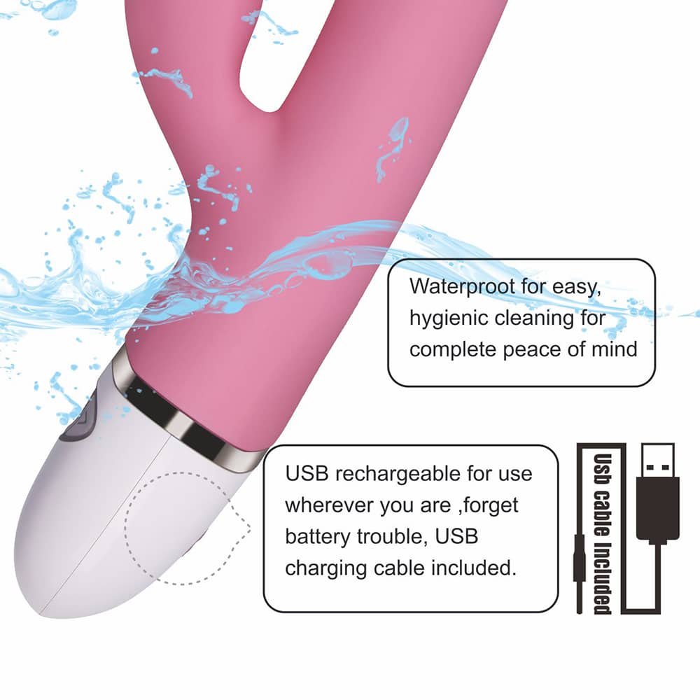 The dreamer ii rechargeable vibrator is waterproof
