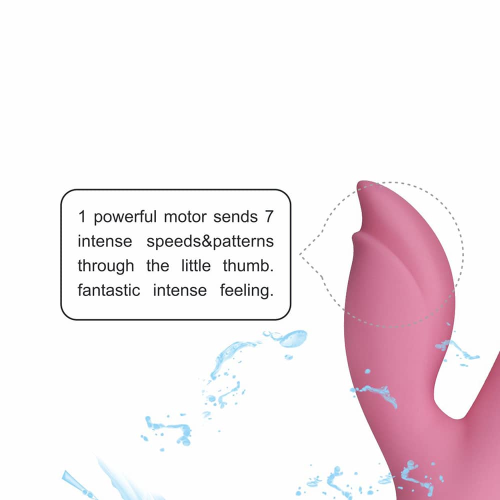 The little thumb of the dreamer ii rechargeable vibrator has strong vibration