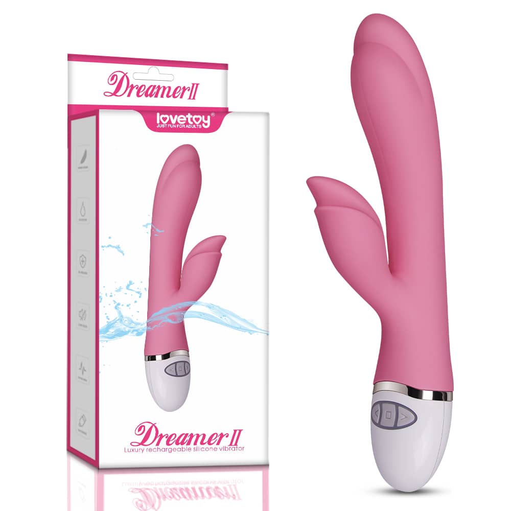 The packaging of the dreamer ii rechargeable vibrator