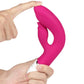 The pink rechargeable vibrator bends ultra softly