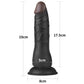 The size of the dildo of the 7.5 inches black dildo easy strapon set