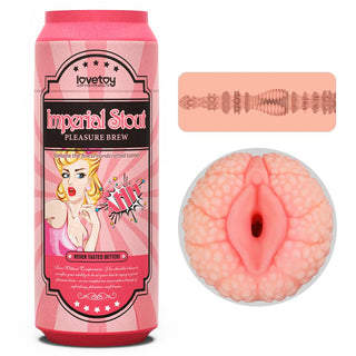 The vagina entrance and tunnels of the flashlight masturbator pocket pussy