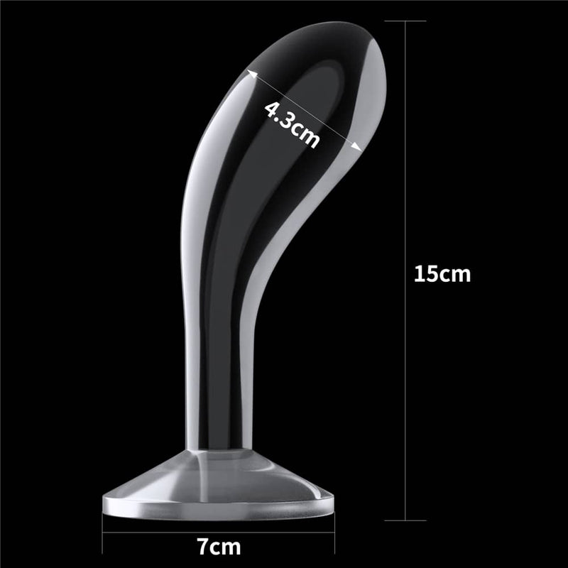 Prostate Massager | Flawless Clear Prostate Butt Plug 6.0''