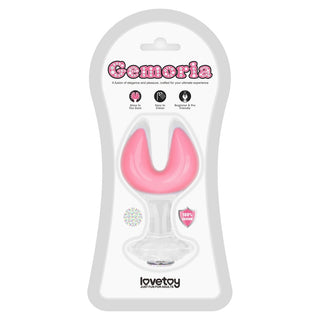 Gemoria Silicone Butt Plug (Glow-In-The-Dark)