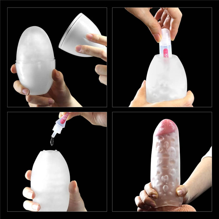 Giant Egg Spirals Male Masturbator with Stamina Nodules | Lovetoy Giant Egg Spirals Male Masturbator with Stamina Nodules | Lovetoy