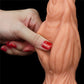 9.5'' Dual Density Platinum Silicone Cock - Flesh