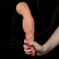 9.5'' Dual Density Platinum Silicone Cock - Flesh