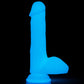 8.0'' Glow in the Dark Silicone Dildo