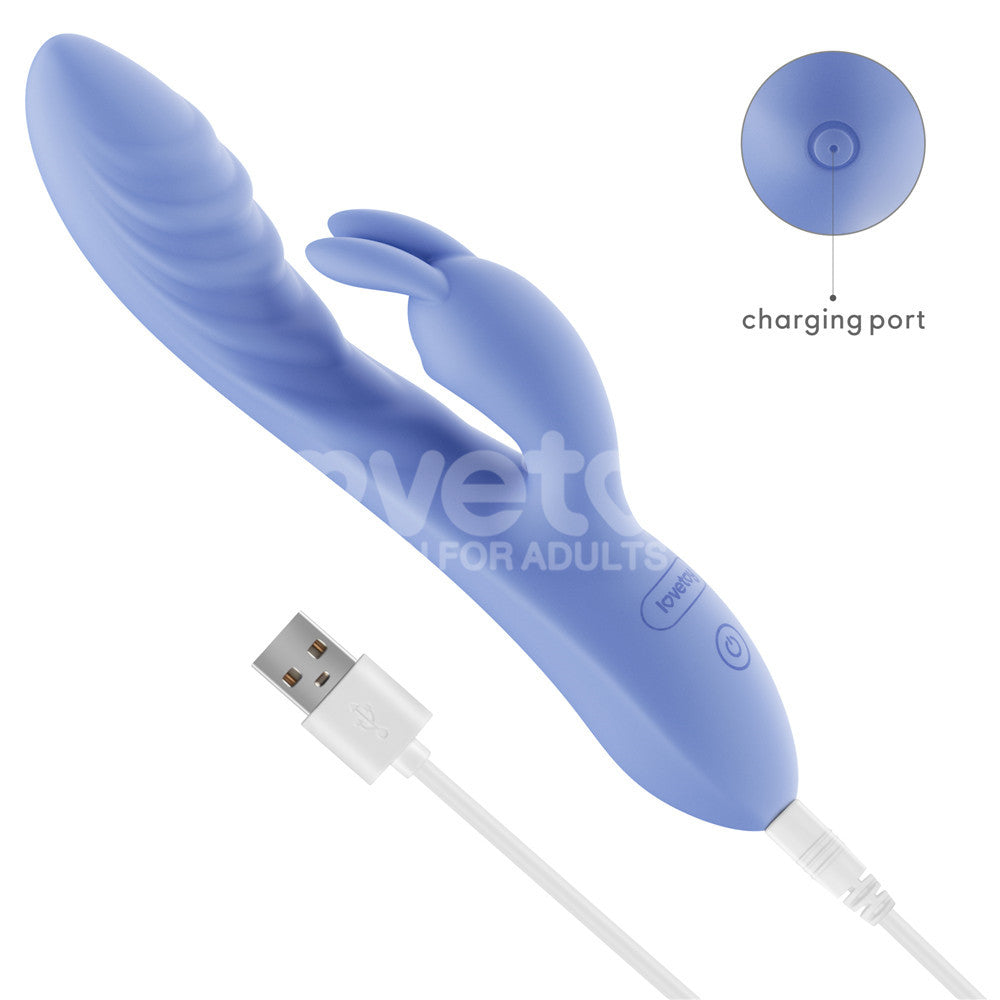 Dual Motor Classic Rechargeable Rabbit Vibrator