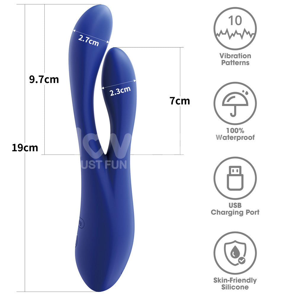 Pulse Dual Motor Rechargeable Vibrator