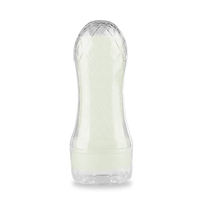 The lumino pocketed masturbator is upright