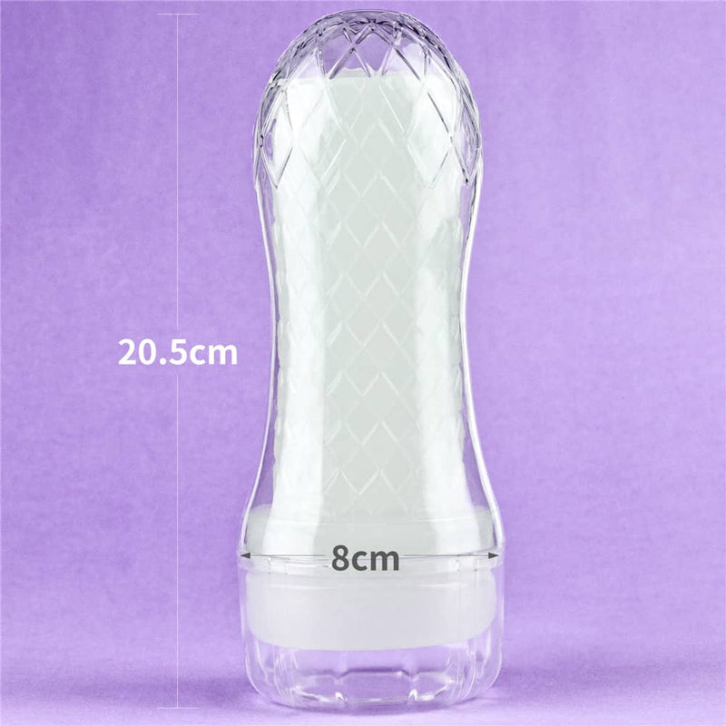 The size of the lumino pocketed masturbator