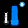 The highly detailed and ergonomically designed tunnel of the ribbed lumino play masturbator 