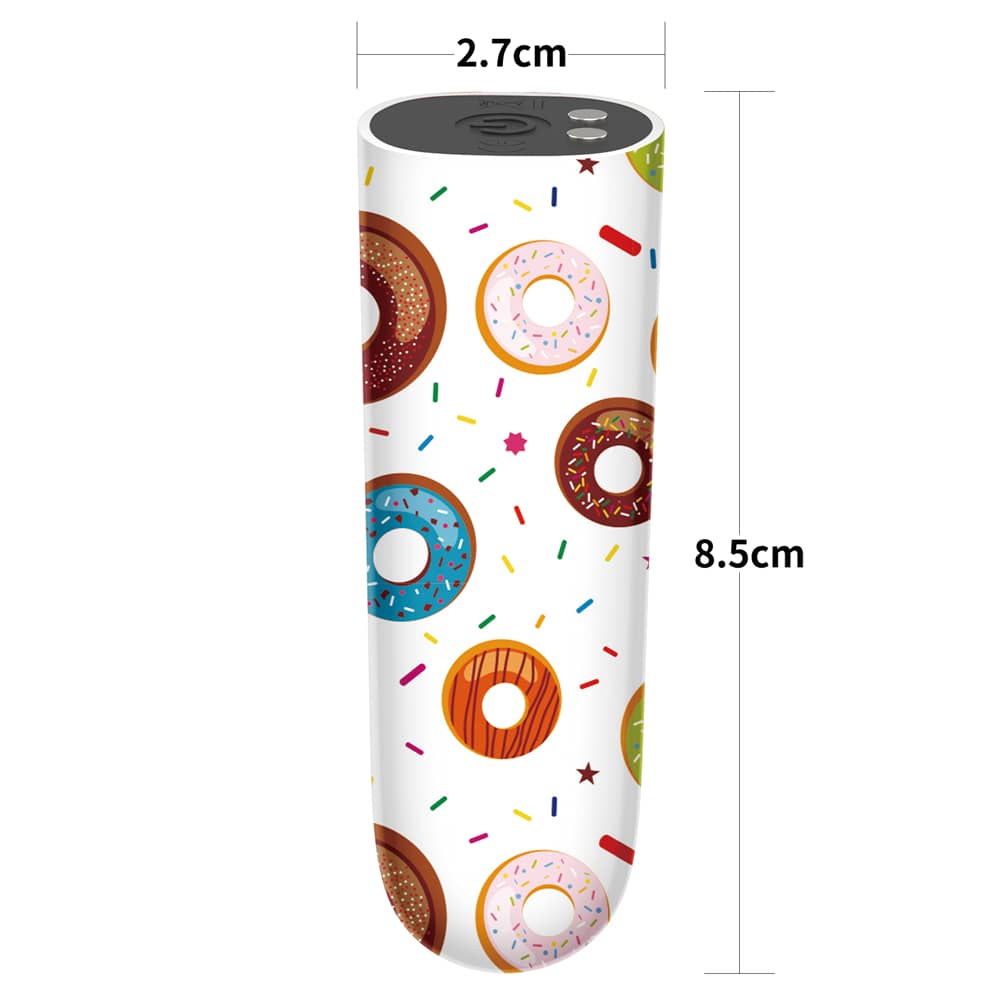 Mini Bullet Vibrator Rechargeable Donuts Massager