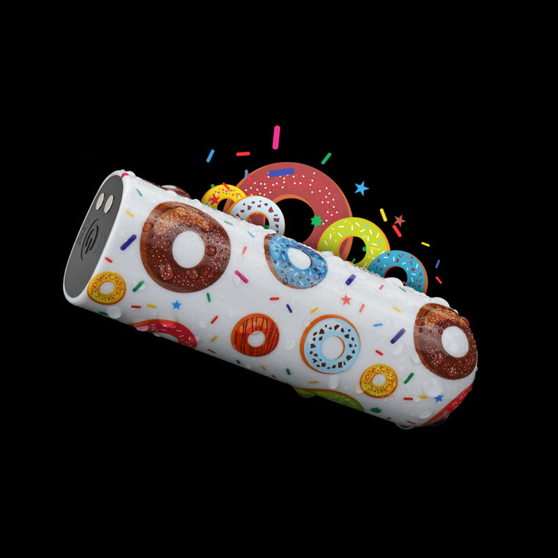 The donut pattern of the rechargeable mini bullet vibrator
