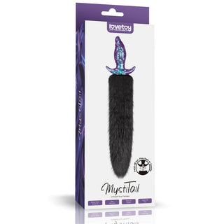 MystiTail Silicone Anal Plug with 14" Tail