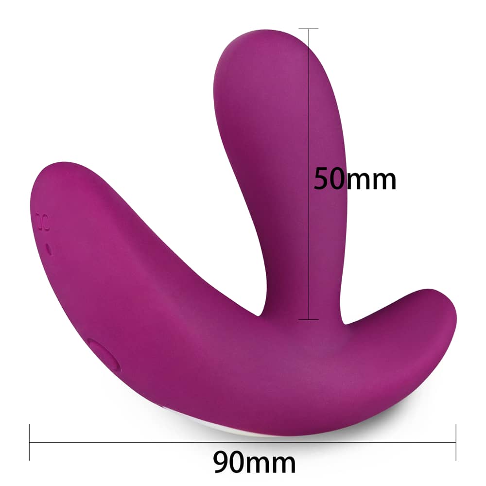The size of the body safe remote control vibrator