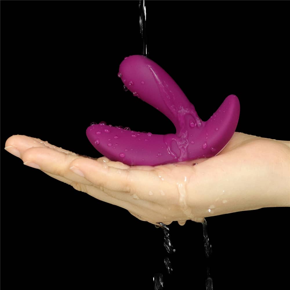 The body safe remote control vibrator is 100% waterproof