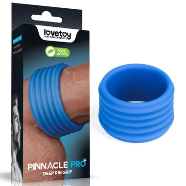 Pinnacle Pro Deep Rib Grip Ring Blue