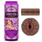 The vagina entrance and tunnel of the pocket pussy pleasure brew masturbator