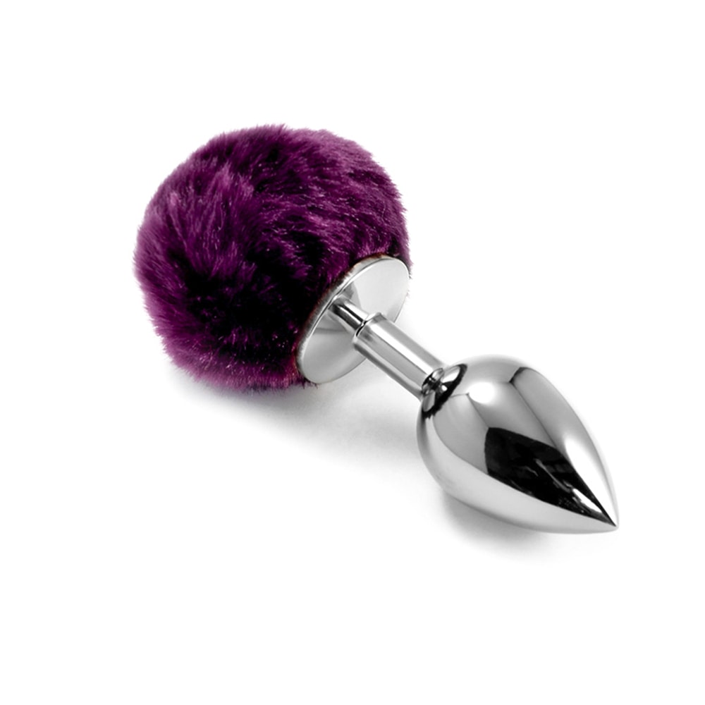 Pompon Metal Plug Large ( Silver )