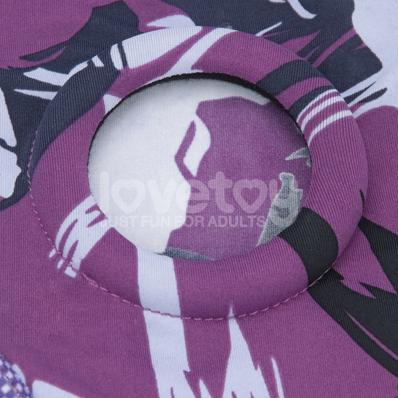 Purple Unisex Strap on Harness