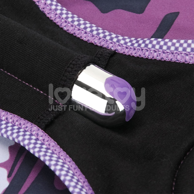 Purple Unisex Strap on Harness