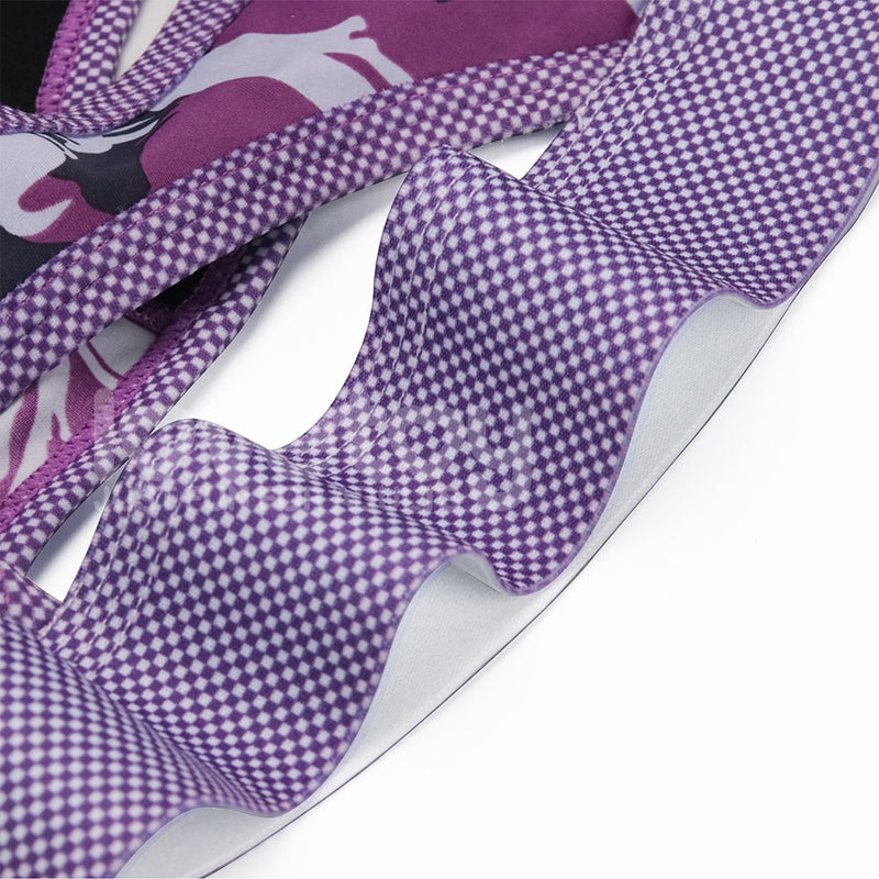 Purple Unisex Strap on Harness