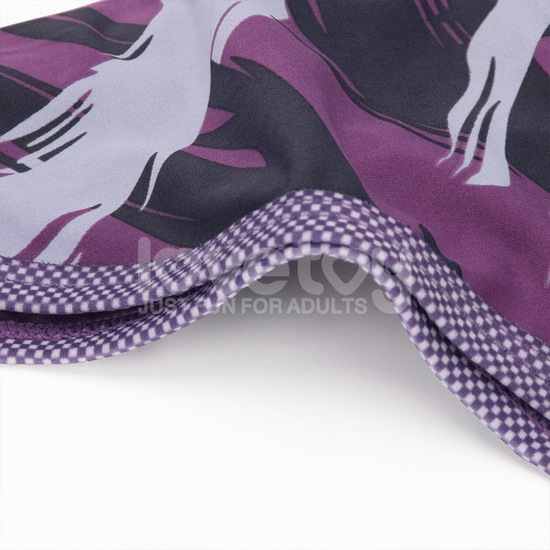 Purple Unisex Strap on Harness