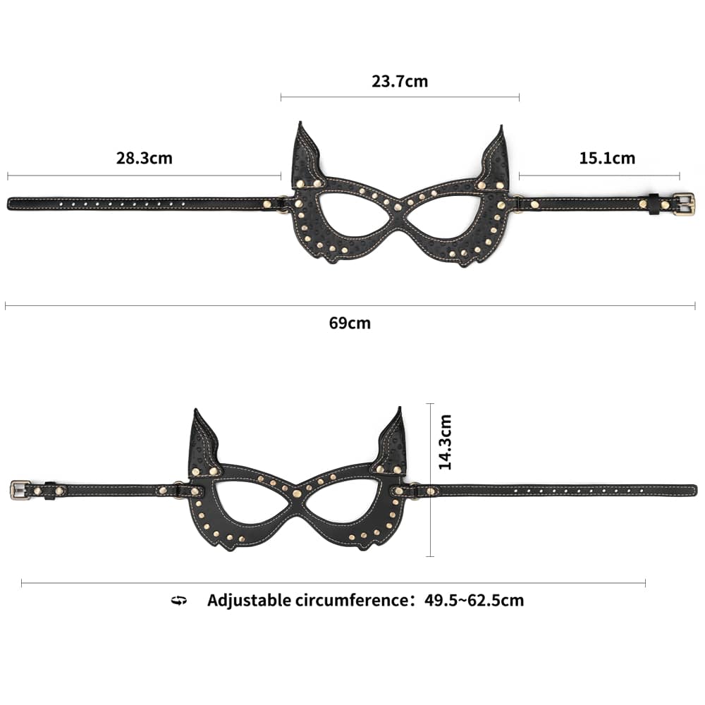 The size of the rebellion reign bunny mask
