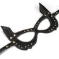 The rebellion reign bunny mask lays flat