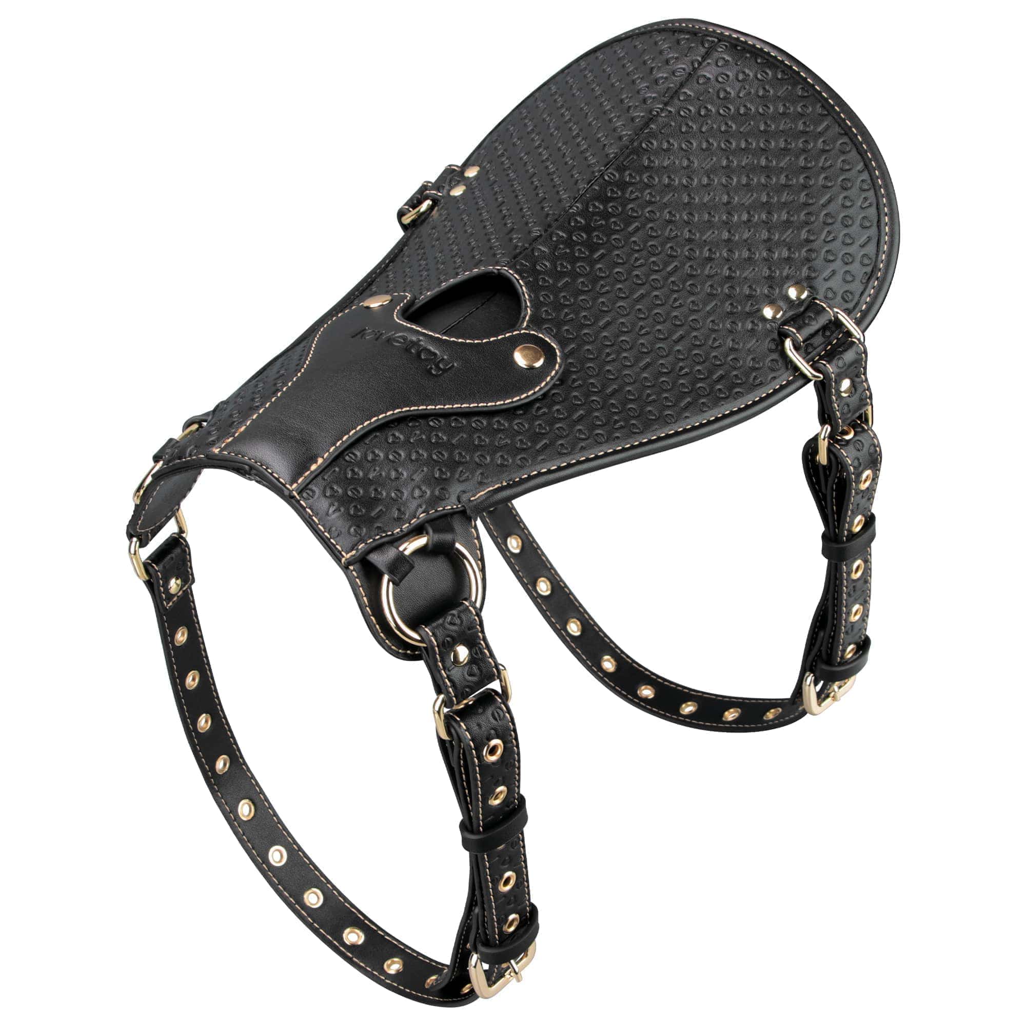 The adjustable buckle straps of the rebellion reign dildo saddle