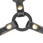 The detachable elastic silicone O-ring of the rebellion reign full body harness
