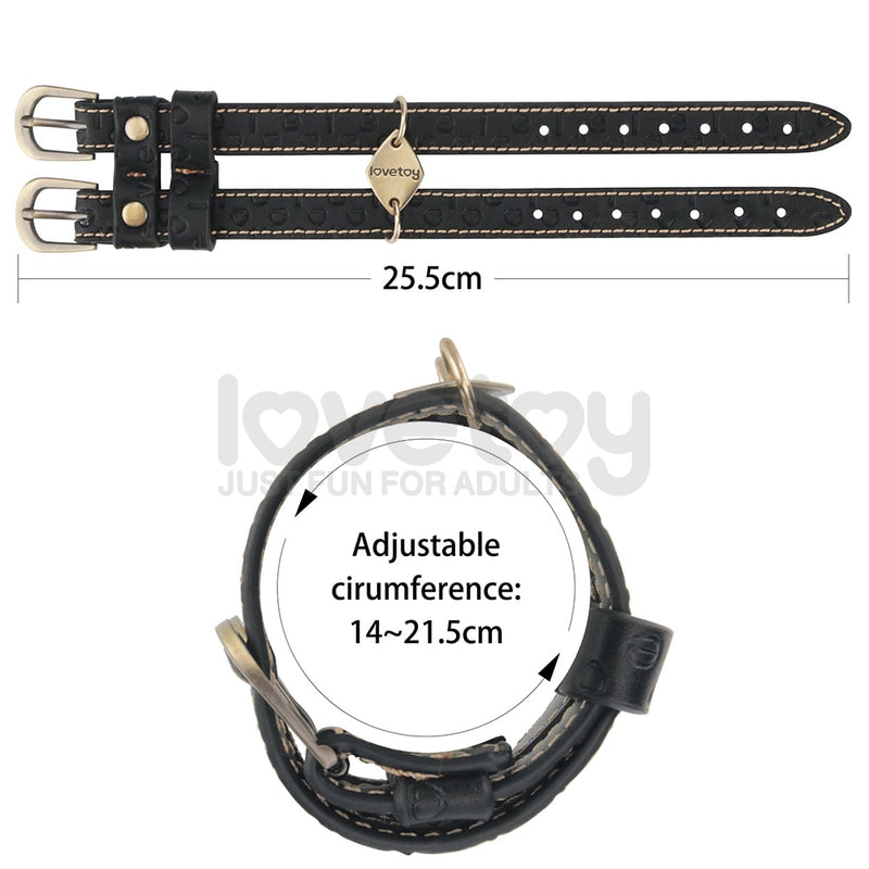 Rebellion Reign Double-strap Wrist Cuff