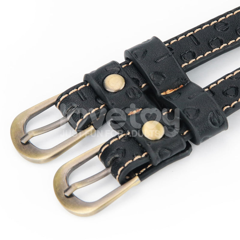 Rebellion Reign Double-strap Wrist Cuff