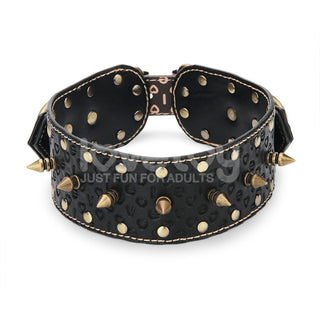 Rebellion Reign Vintage Spike Collar