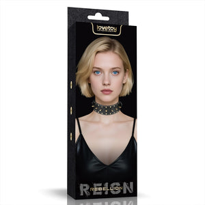 Rebellion Reign Vintage Spike Collar