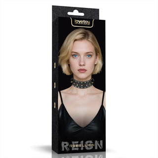 Rebellion Reign Vintage Spike Collar