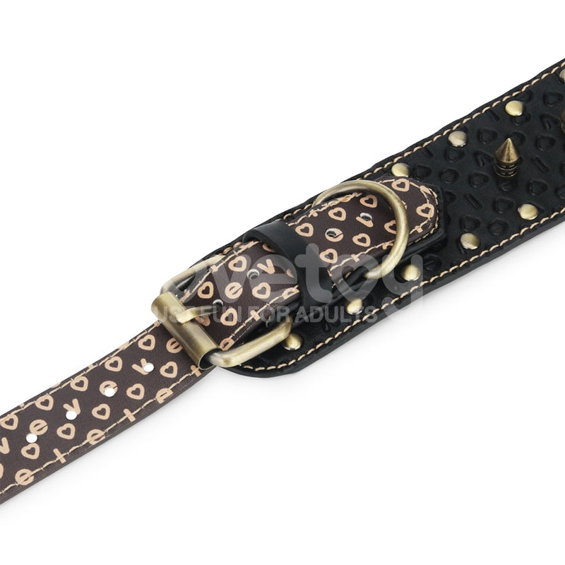 Rebellion Reign Vintage Spike Collar