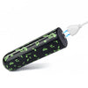 The rechargeable luminous massager features the magnetic charging funtion