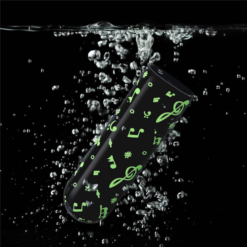 The rechargeable luminous massager is fully washable