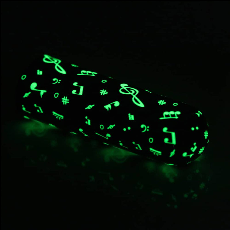 The rechargeable luminous massager glows in the dark