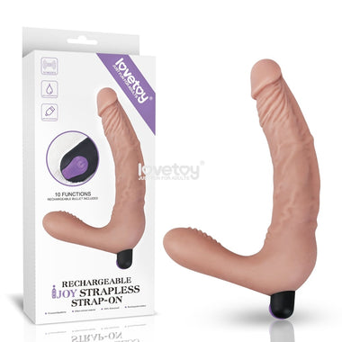 Rechargeable remote Strapless Strap on