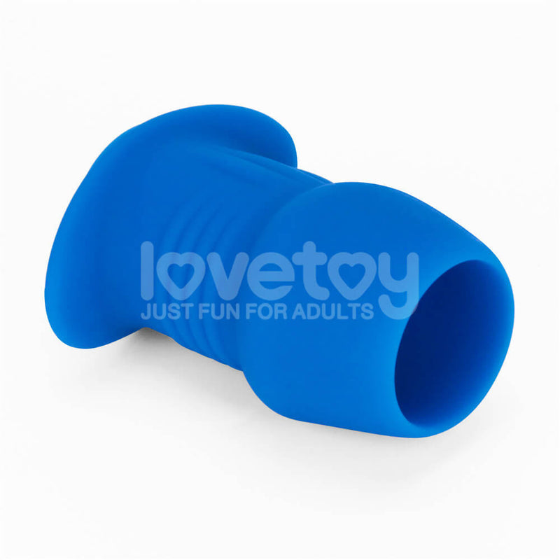 Ribbed Peeper Silicone Anal Plug